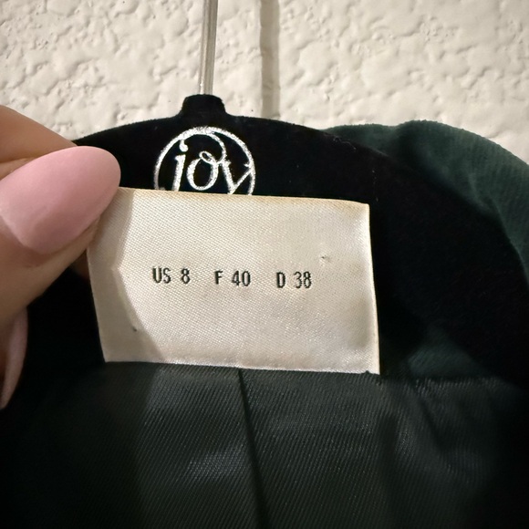 Akris Punto green velvet blazer - Picture 4 of 7